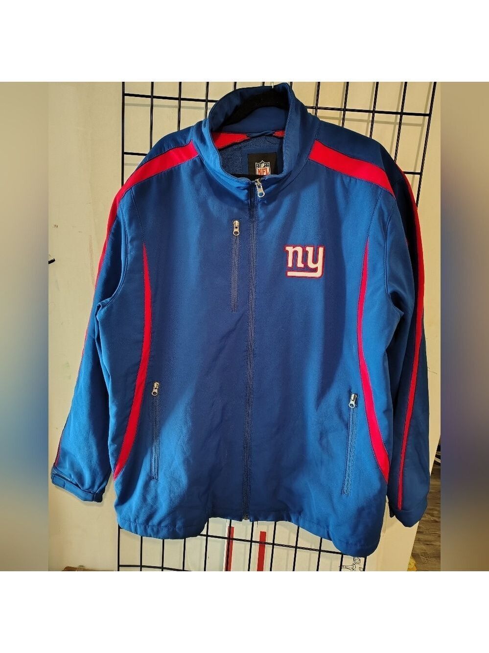 New York Giants NFL G-III Big & Tall Full-Zip Soft Shell Jacket